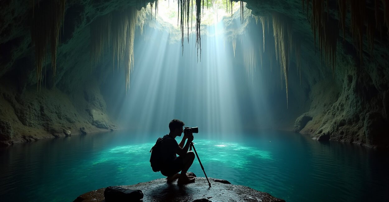 Fotografía de Cenotes: Trucos para Fotos Subterráneas Irresistibles