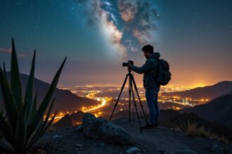 Fotografía Nocturna en México: Capturar Cielos Estrellados y Ciudades Iluminadas