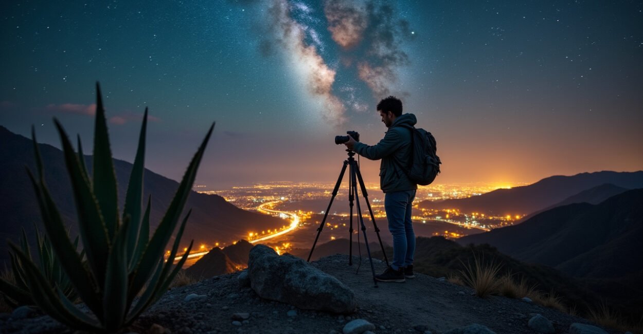Fotografía Nocturna en México: Capturar Cielos Estrellados y Ciudades Iluminadas